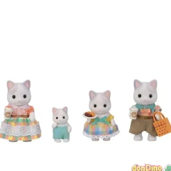 Familia gato latte sylvanian famili sylvanian families