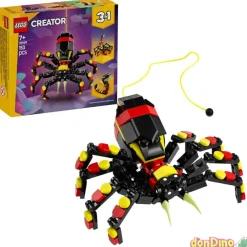 Fauna salvaje: araña misteriosa lego creator 3 en 1 - 153 pzas.