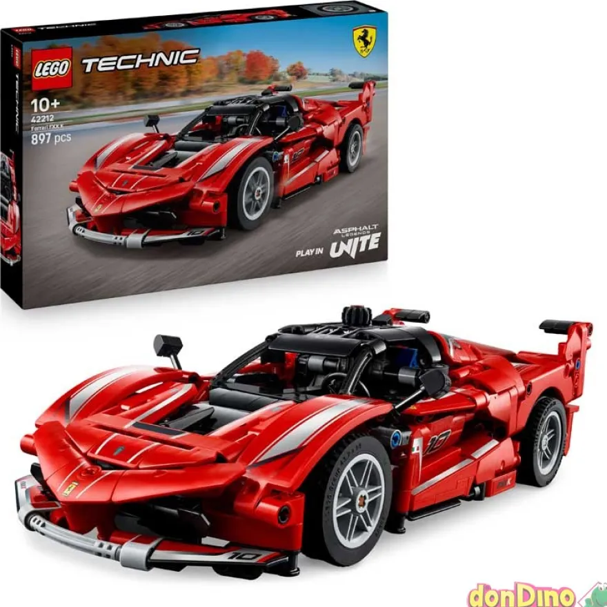 Ferrari fxx k lego technic 897 pzas.