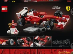 Ferrari michael schumacher lego icons