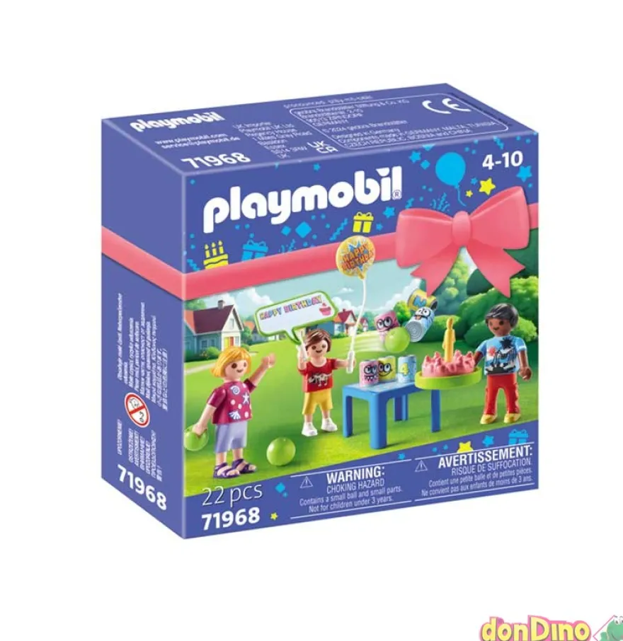 Fiesta de cumpleaños playmobil gift set - 22 pzas.