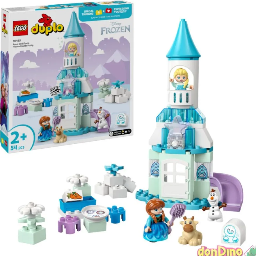 Fiesta en castillo anna y elsa lego duplo frozen