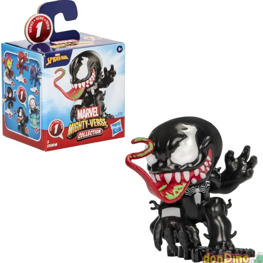 Figura coleccionable spider-man s.1 mighty verse - surtida