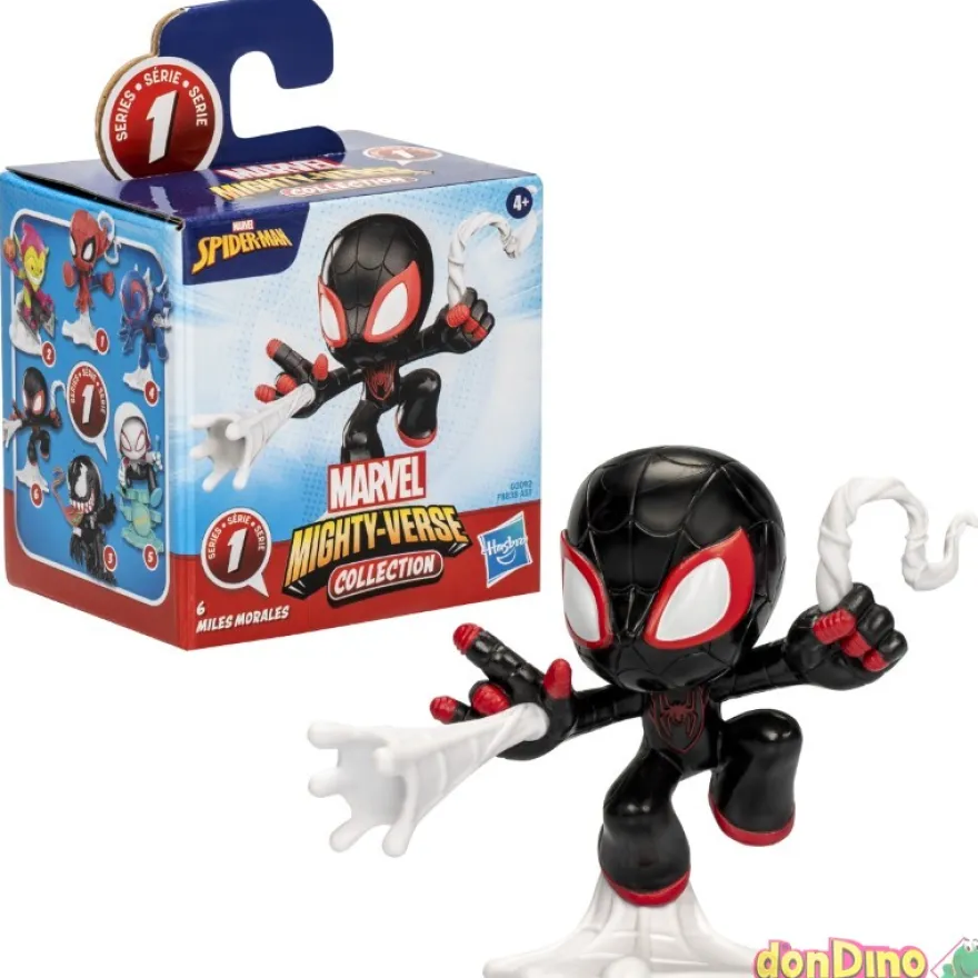 Figura coleccionable spider-man s.1 mighty verse - surtida