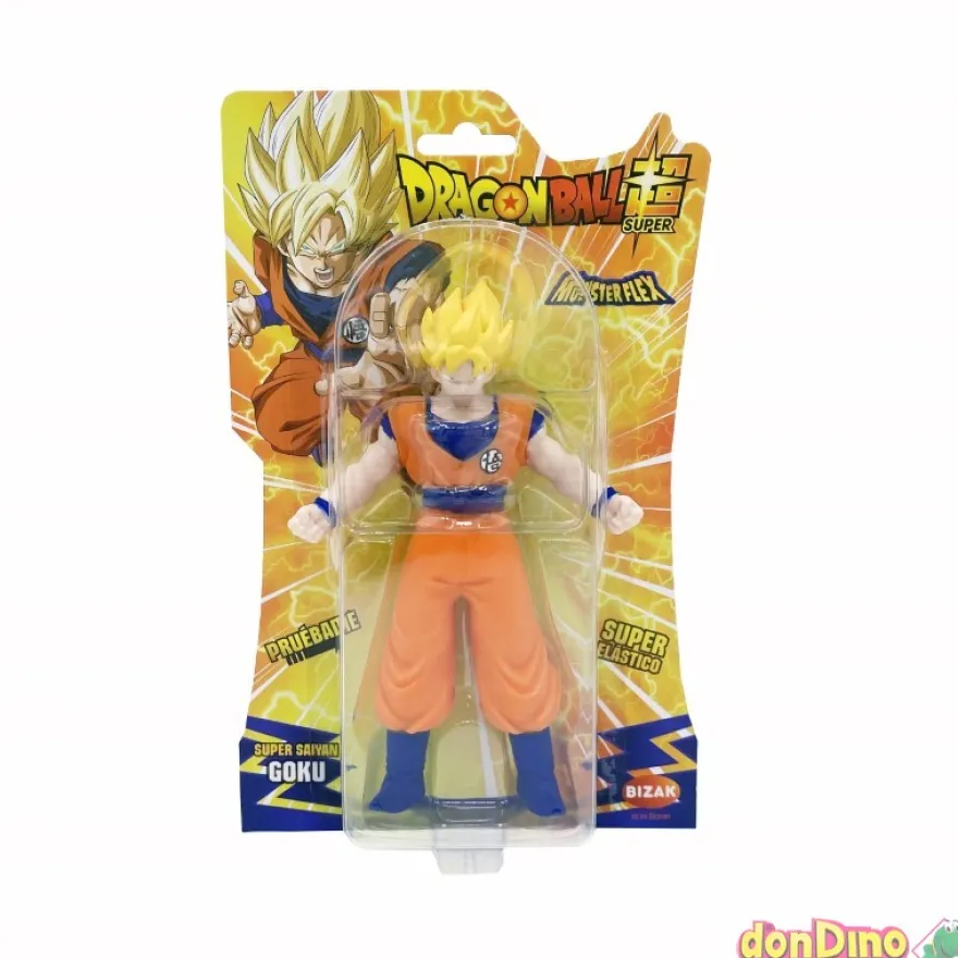 Figura dragon ball monster flex 17 cm. - súper elástico
