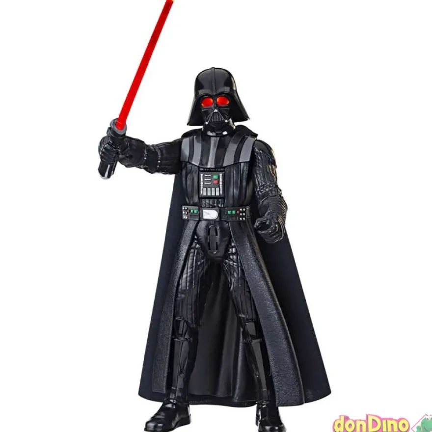 Figura electronica darth vader star wars - galactic action - luz y sonido