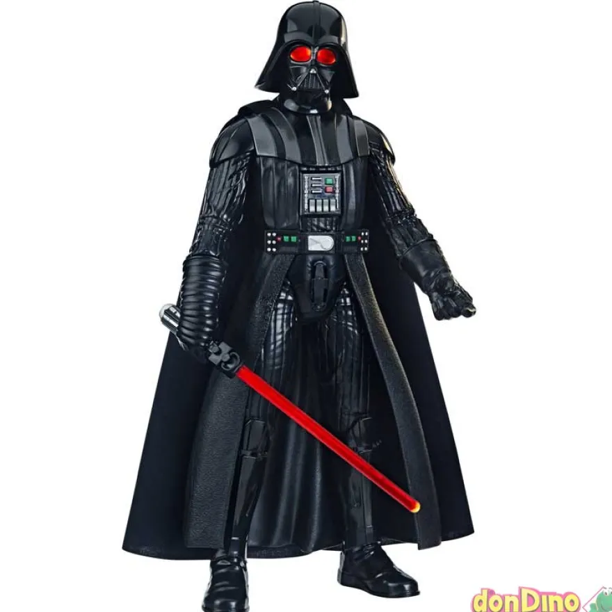 Figura electronica darth vader star wars - galactic action - luz y sonido
