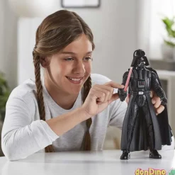 Figura electronica darth vader star wars - galactic action - luz y sonido