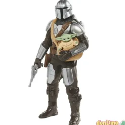 Figura electronica mandalorian&grog star wars - accion galactica - c/sonido
