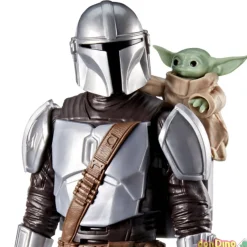 Figura electronica mandaloriano & grogu star wars