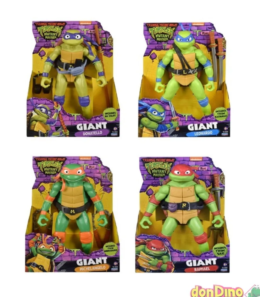 Figura gigante tortugas ninja 30cm surtida