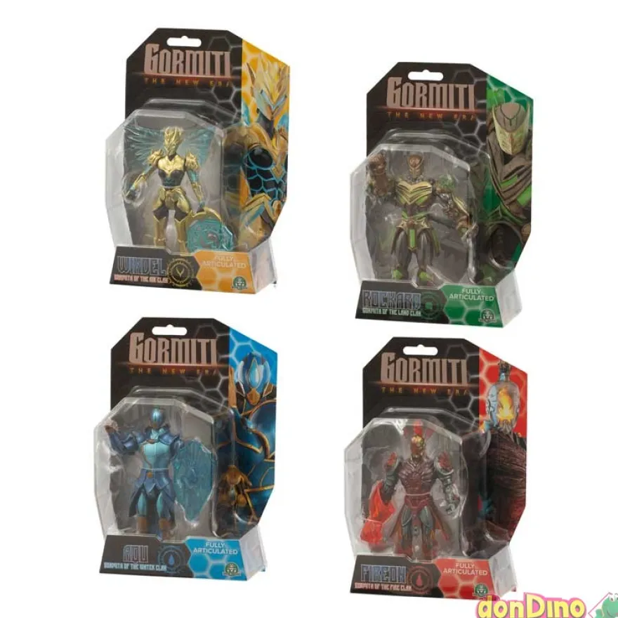 Figura gormita del clan gormiti 15c the new era - articulada