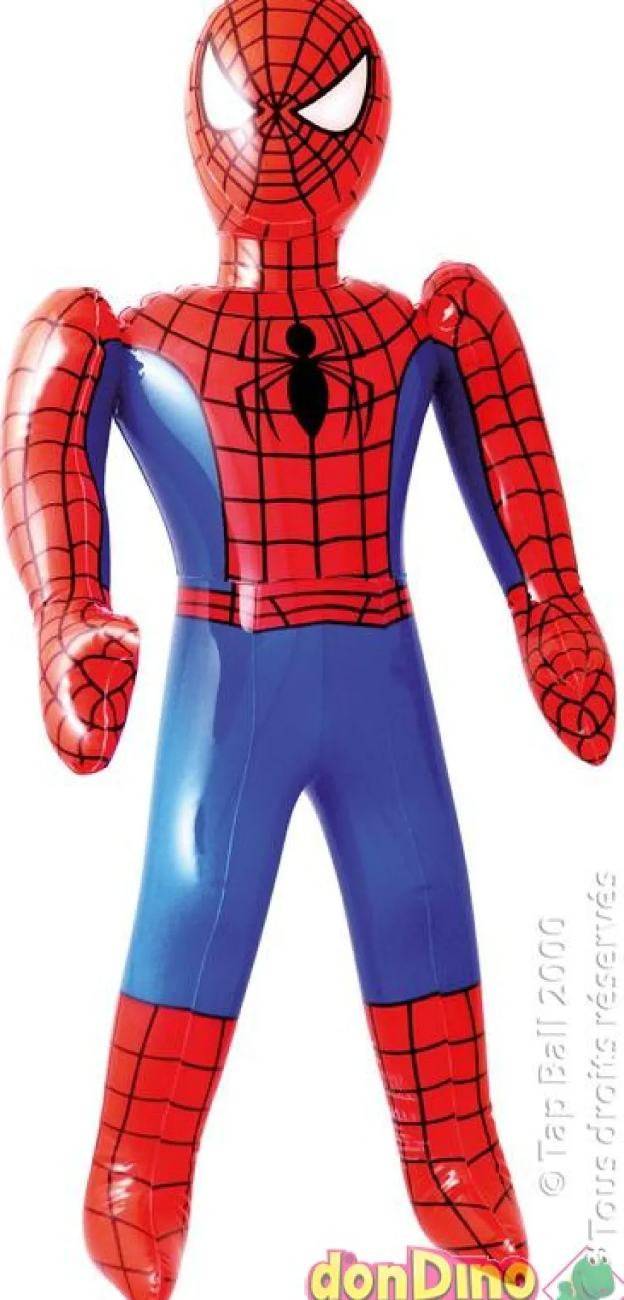 Figura hinchable spider-man 60 cm.