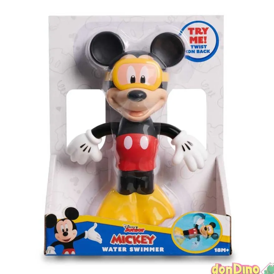 Figura nadadora mickey 17 cm.