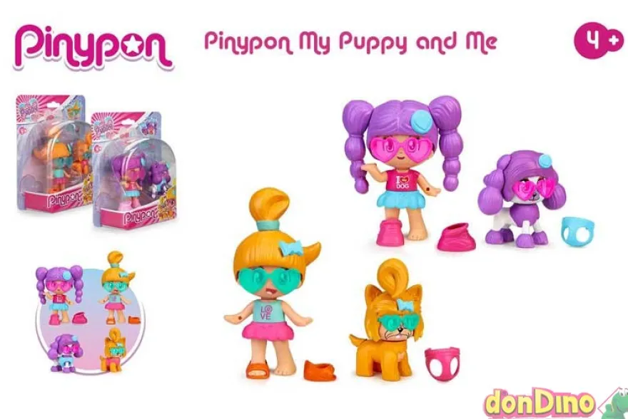 Figura pinypon my puppy and me