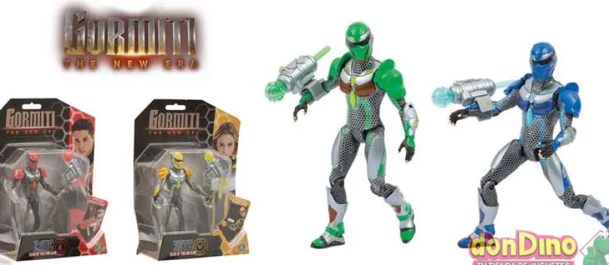 Figura scion del clan gormiti 15 cm the new era - c/ataque