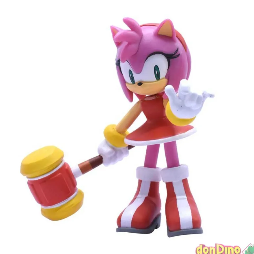Figura sonic accion c/piezas intercambiables