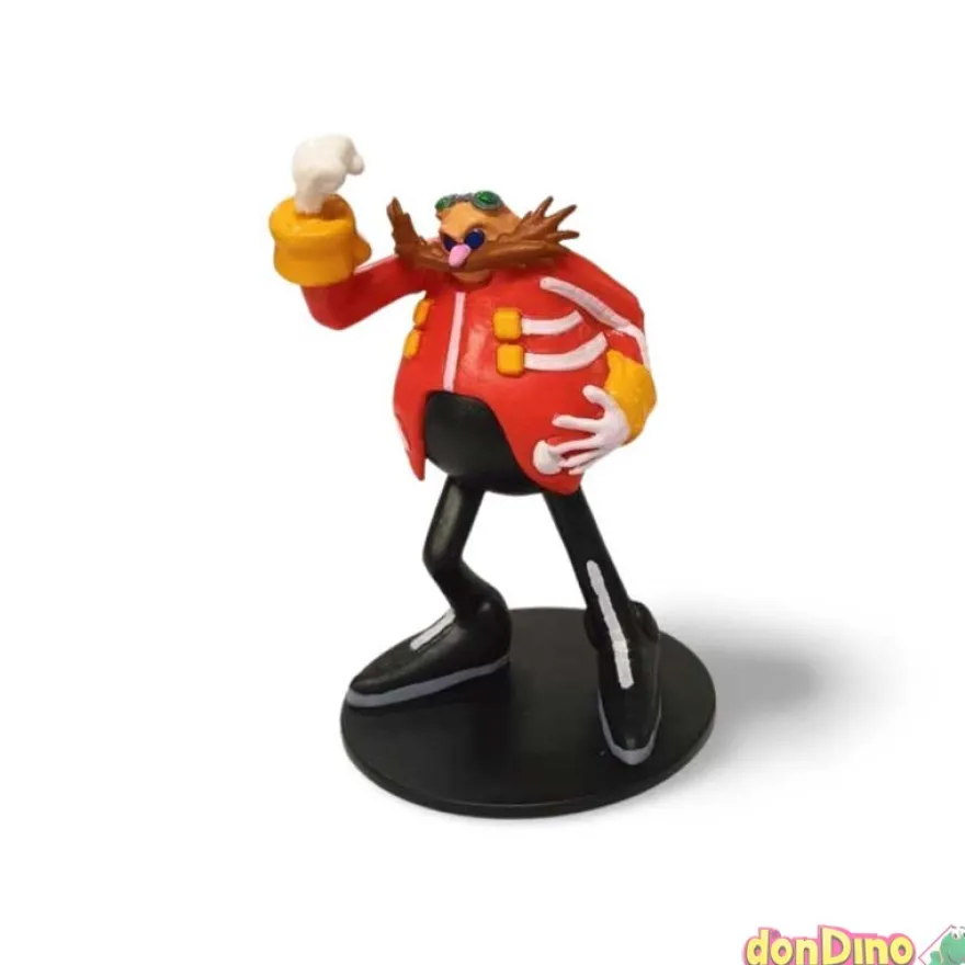 Figura sonic 3d sobre sorpresa s-1