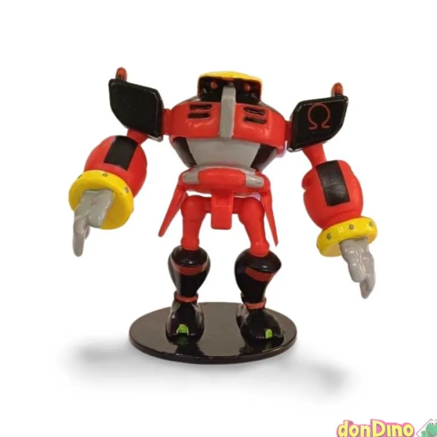 Figura sonic 3d sobre sorpresa s-1