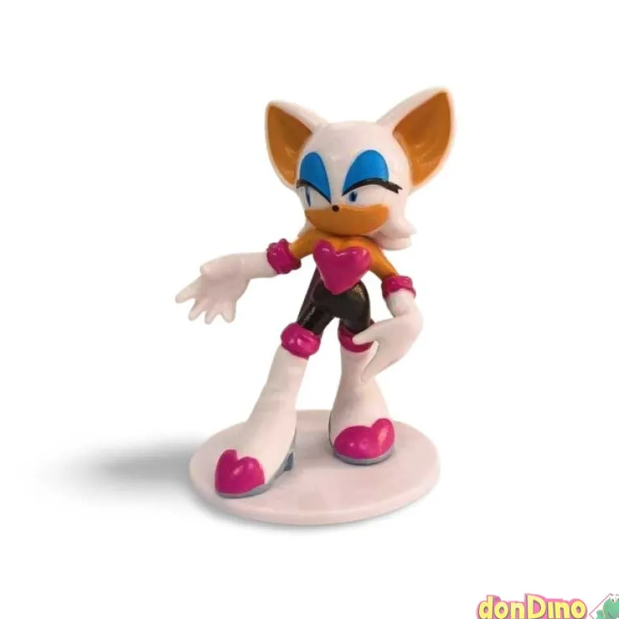 Figura sonic 3d sobre sorpresa s-1