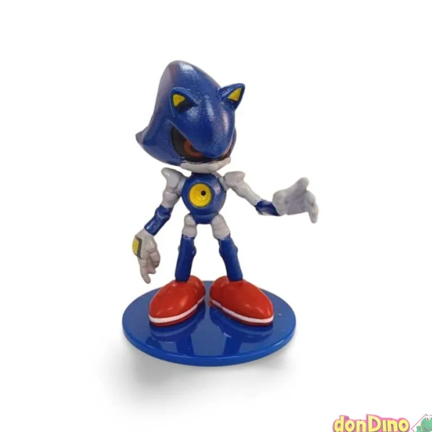Figura sonic 3d sobre sorpresa s-1