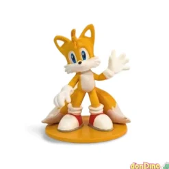 Figura sonic 3d sobre sorpresa s-1