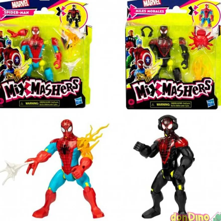 Figura spider-man mixmashers surt.