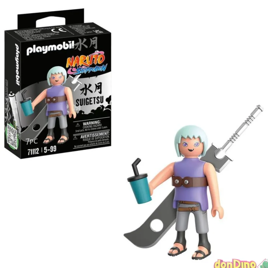 Figura suigetsu playmobil naruto shippuden - 7 pzas.
