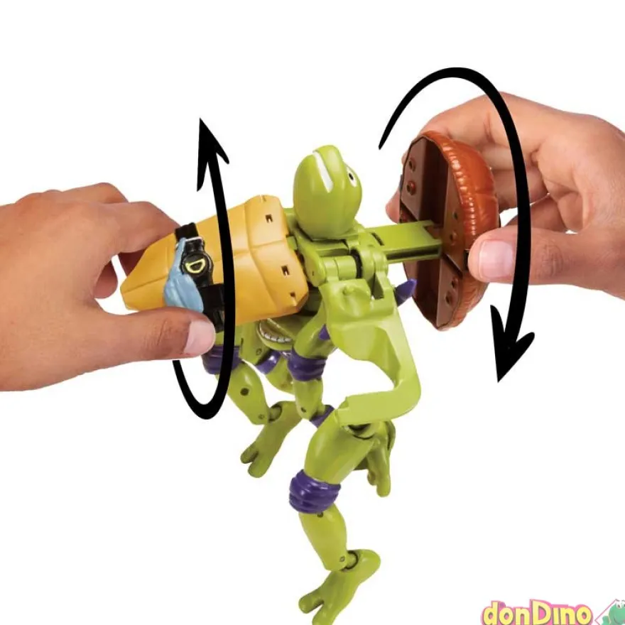 Figura tortugas ninja mutations sur transformable de mascota a ninja