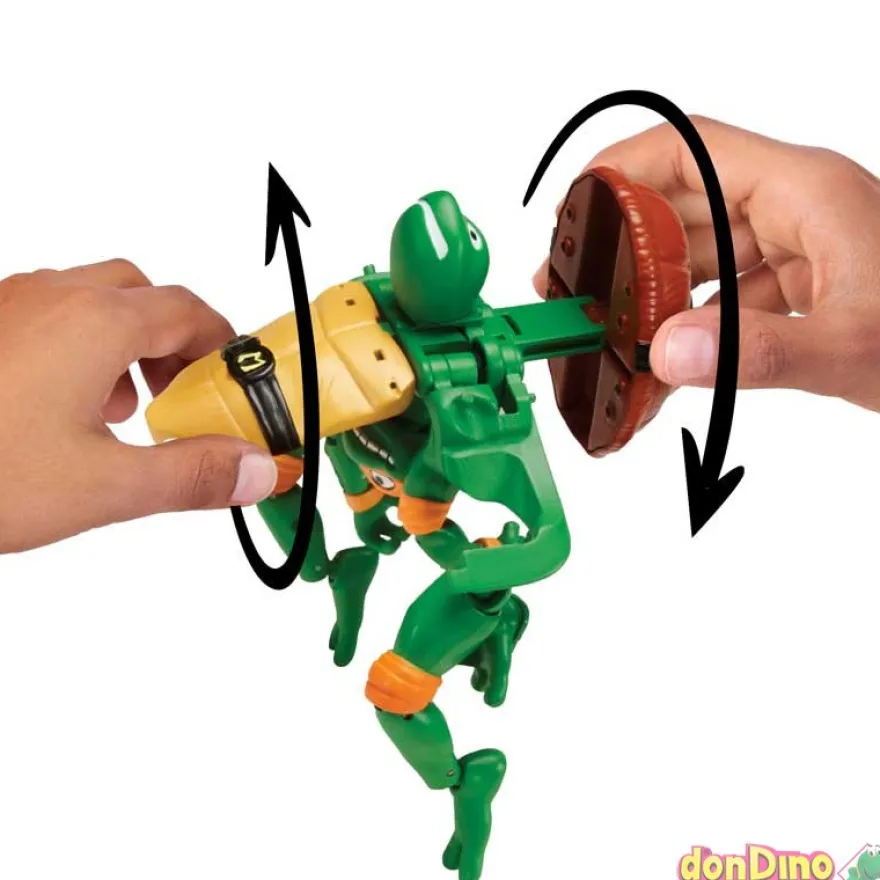 Figura tortugas ninja mutations sur transformable de mascota a ninja