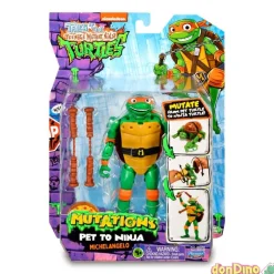 Figura tortugas ninja mutations sur transformable de mascota a ninja