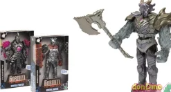 Figura villano gormiti 27 cm. the new era - efectos metalicos
