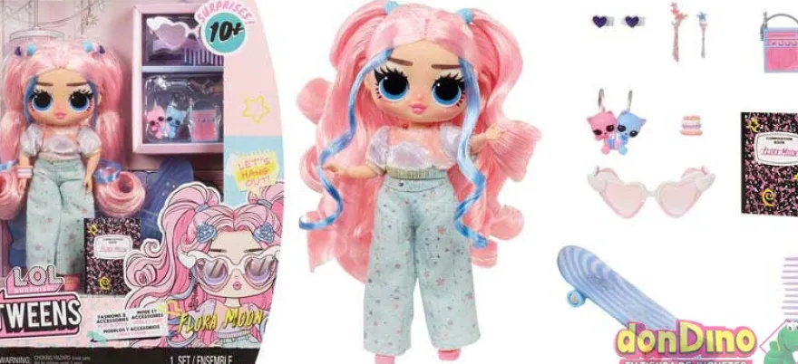 Flora moon lol surprise tweens +10 sorpresas