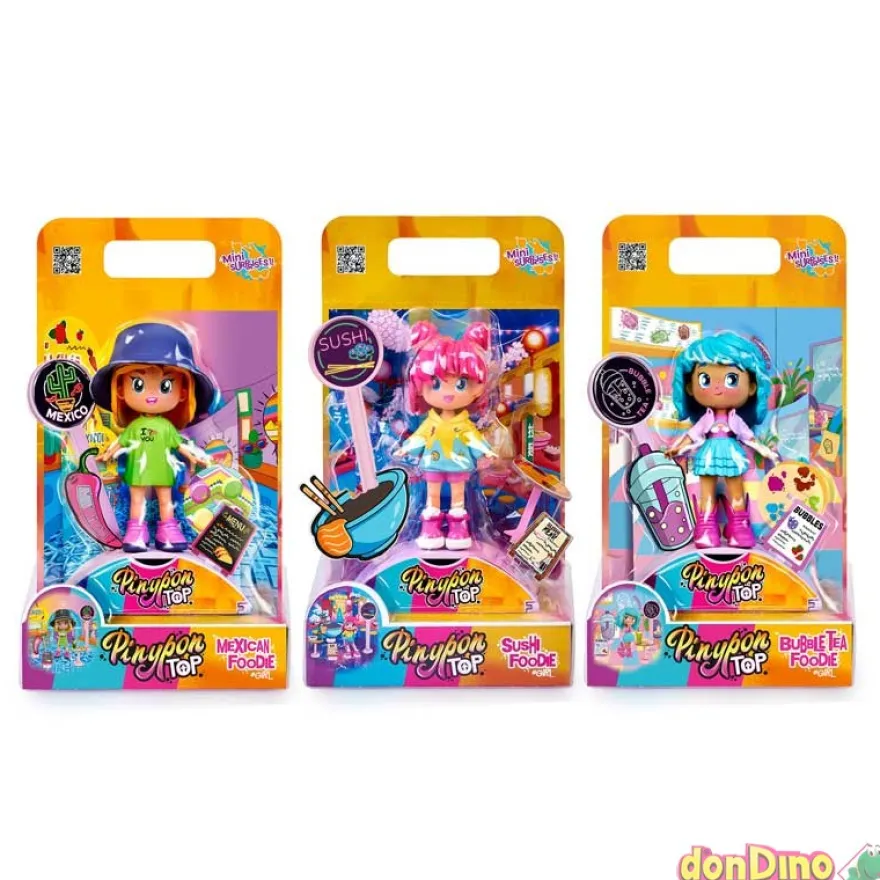 Foodie girl pinypon top surtidas
