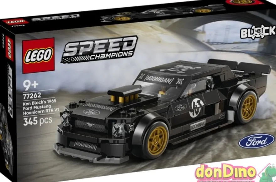 Ford mustang hoonicorn v1 ken block lego speed champions