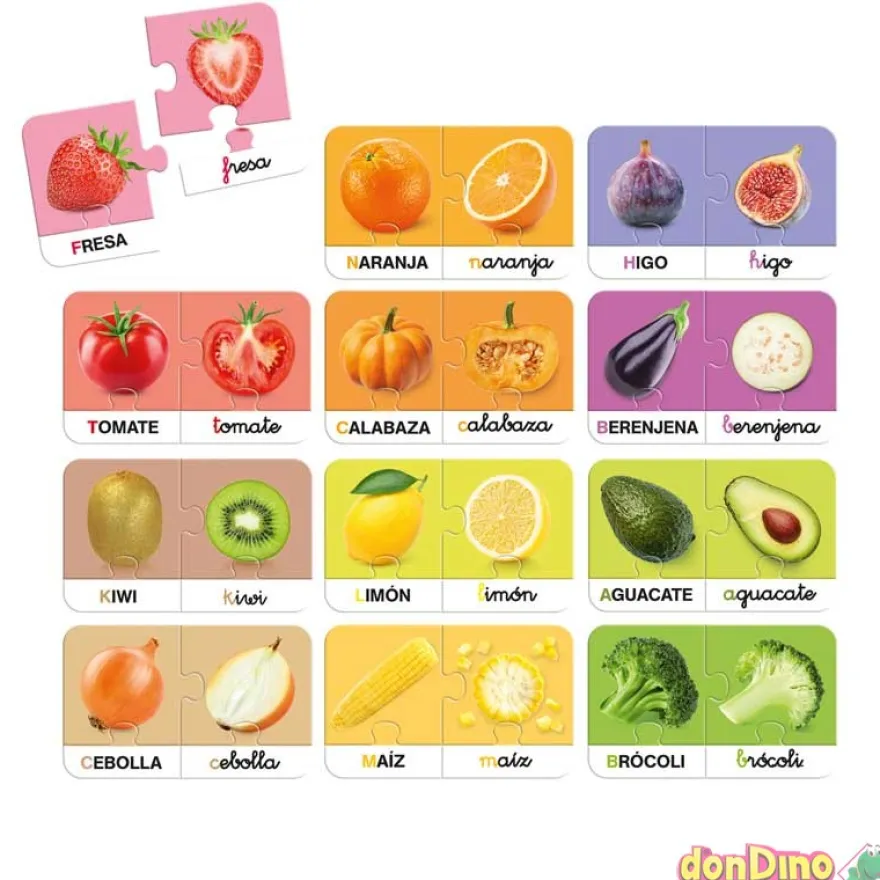 Frutas y verduras yo aprendo