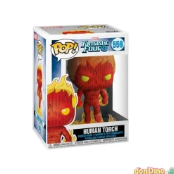 Funko pop antorcha humana (559) los 4 fantasticos