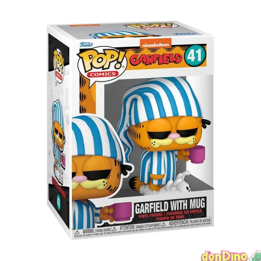 Funko pop garfield con taza (41)