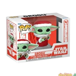 Funko pop grogu navideño (747) star wars
