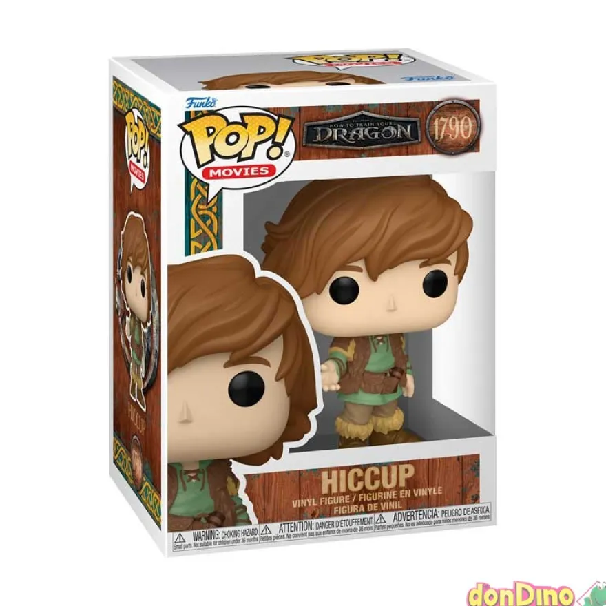 Funko pop hiccup (1790) como entrenar a tu dragon