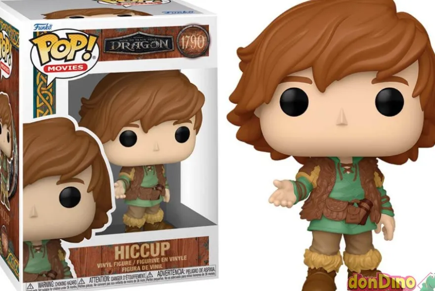 Funko pop hiccup (1790) como entrenar a tu dragon