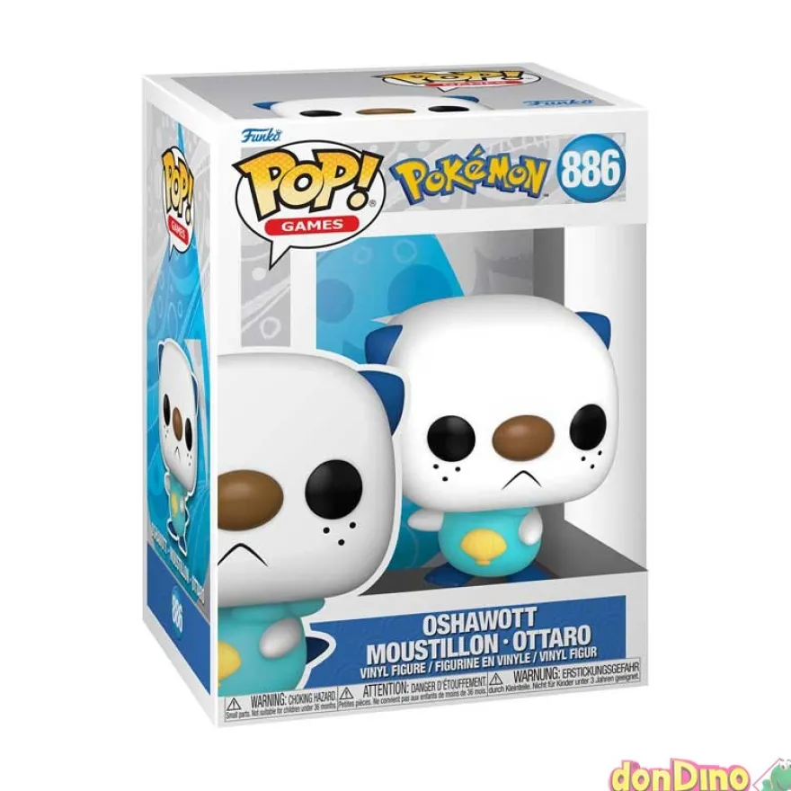 Funko pop oshawott pokemon (886)