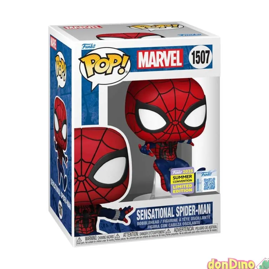 Funko pop sensational spider-man edicion limitada (1507)