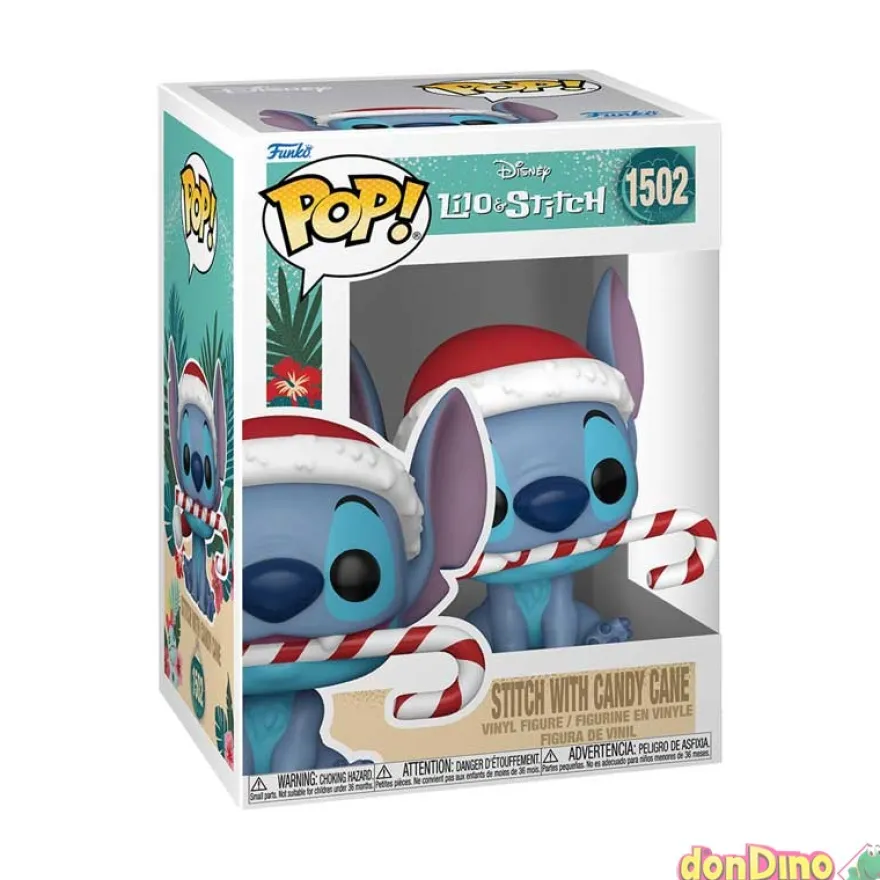 Funko pop stitch c/baston caramelo (1502) lilo y stitch