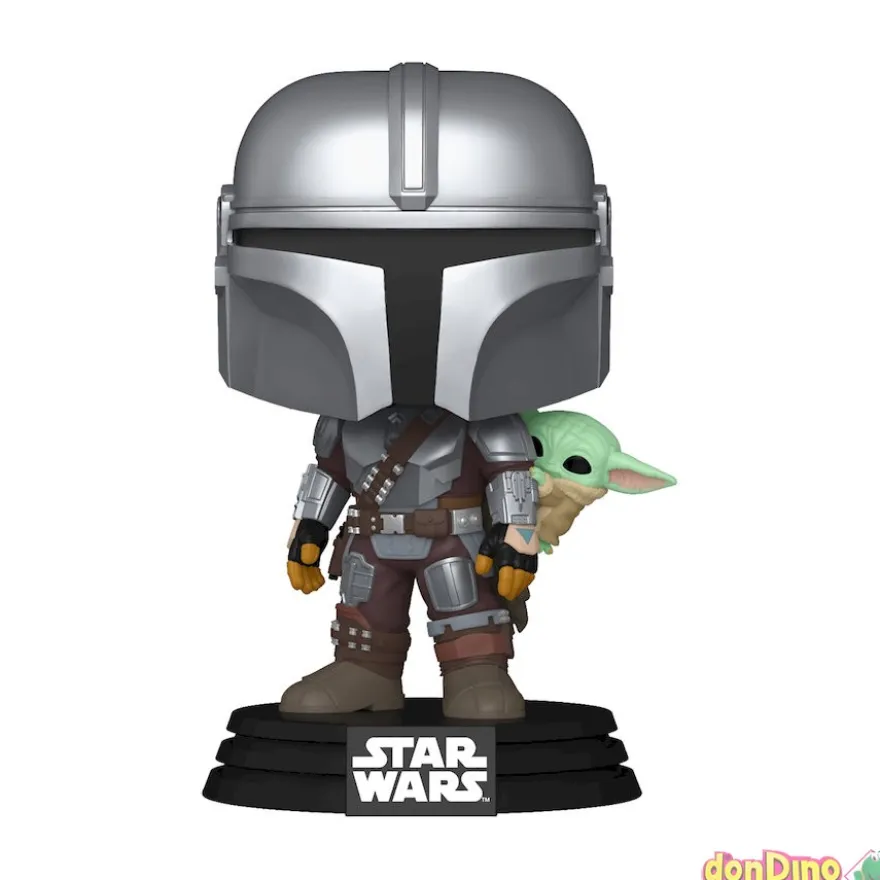 Funko Pop! The Mandalorian con Grogu Star Wars (818)
