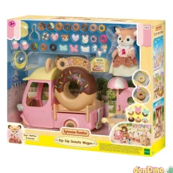 Furgoneta de donuts sylvanian families
