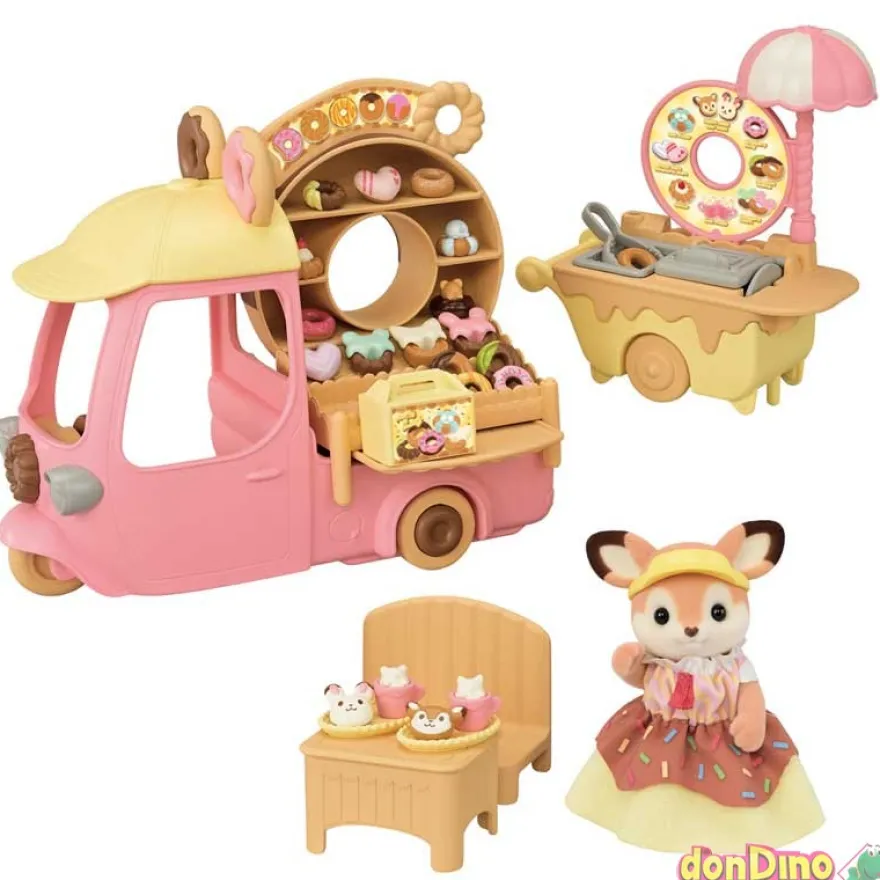 Furgoneta de donuts sylvanian families