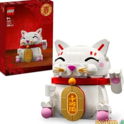 Gato de la buena suerte lego 280 pzas.