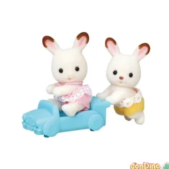 Gemelos conejo chocolate sylvanian families