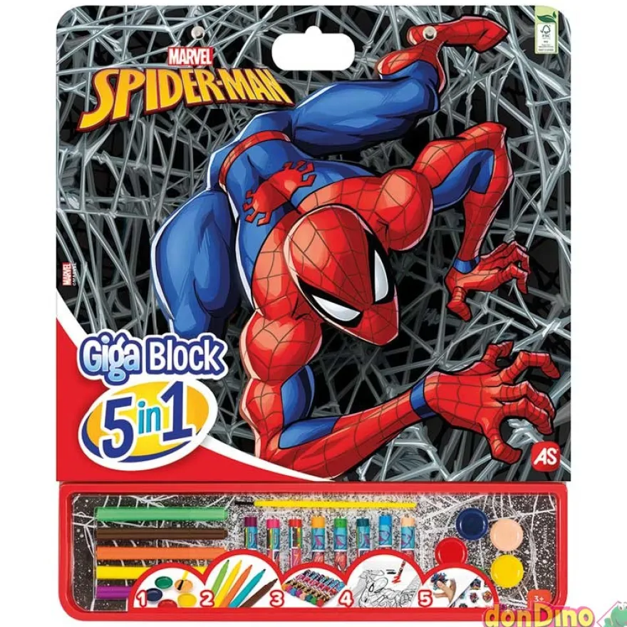 Giga block 5 en 1 spider-man